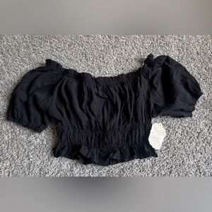 Altar'd State Black Blouse